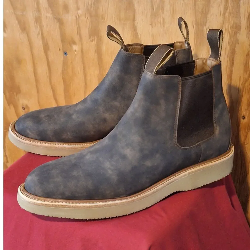 Rhodes Vibram® 2060 Wedge Chelsea Boot Men's 13 Soil/Sahara Comfort Workwear